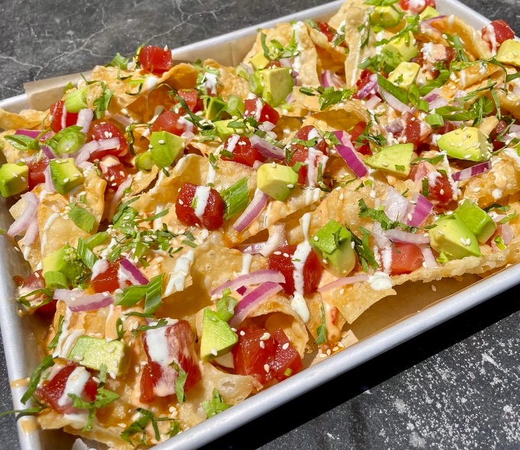 poke nachos