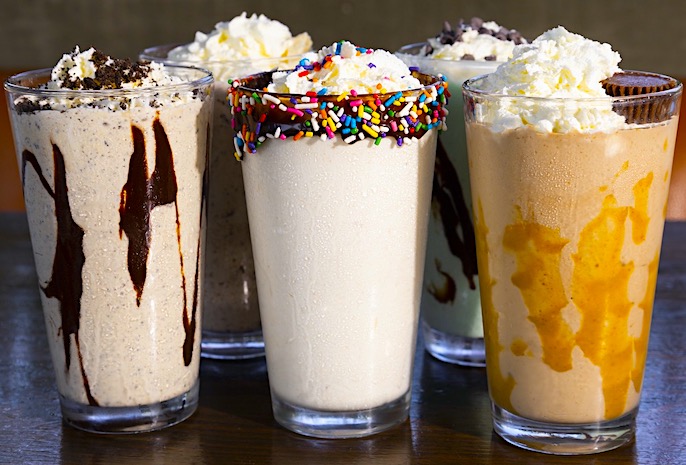 stacked shakes